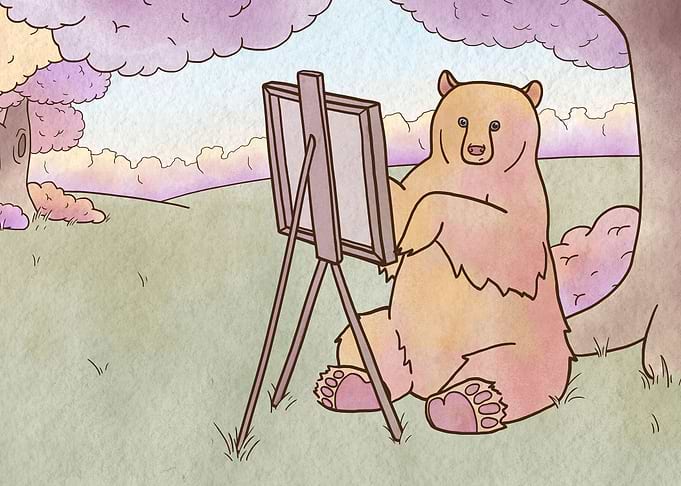Bear Paints You