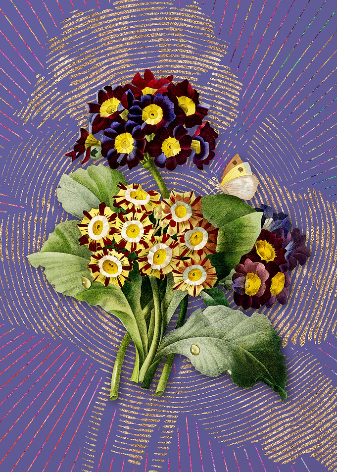 Vintage Antique Flower