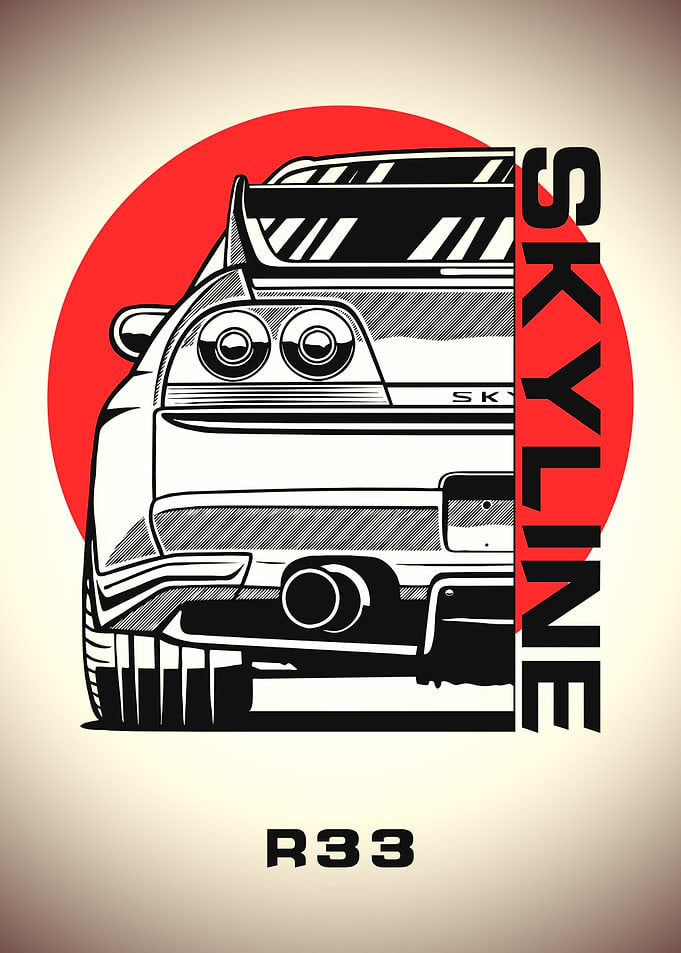 Nissan Skylinr R33