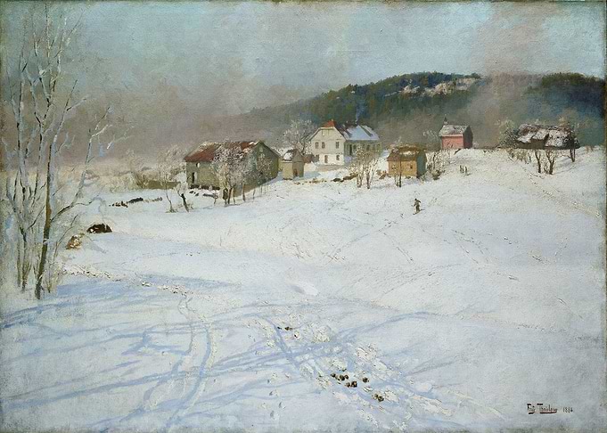 Winter at the River Simoa