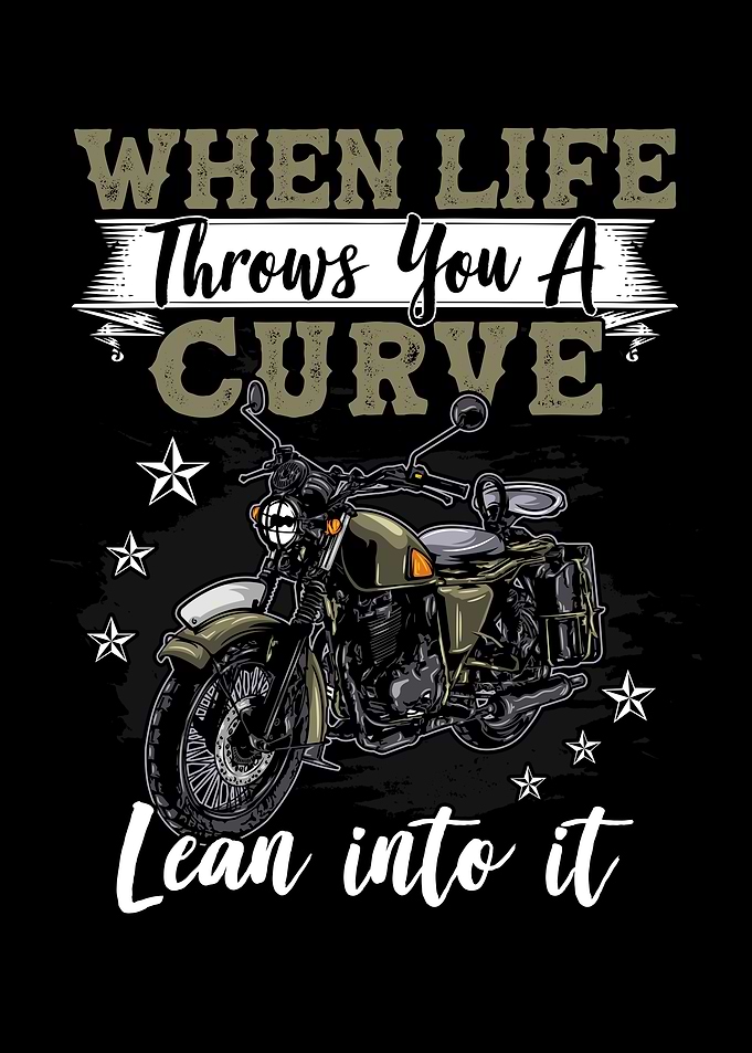 Funny Motorcycles Graphic