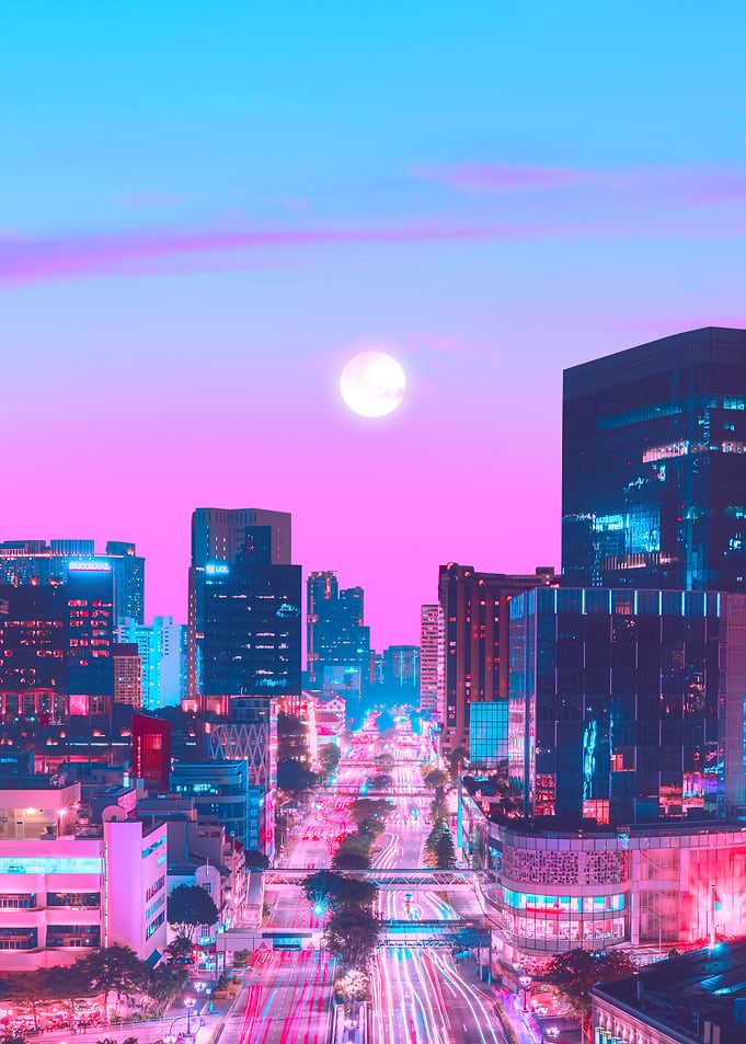 Singapore Pastel City
