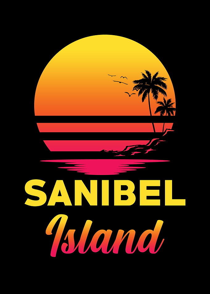 Sanibel Island Retro Beach