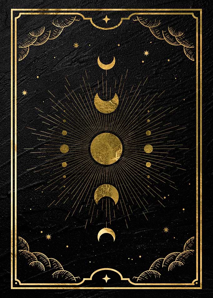 Gold Mystical Tarot