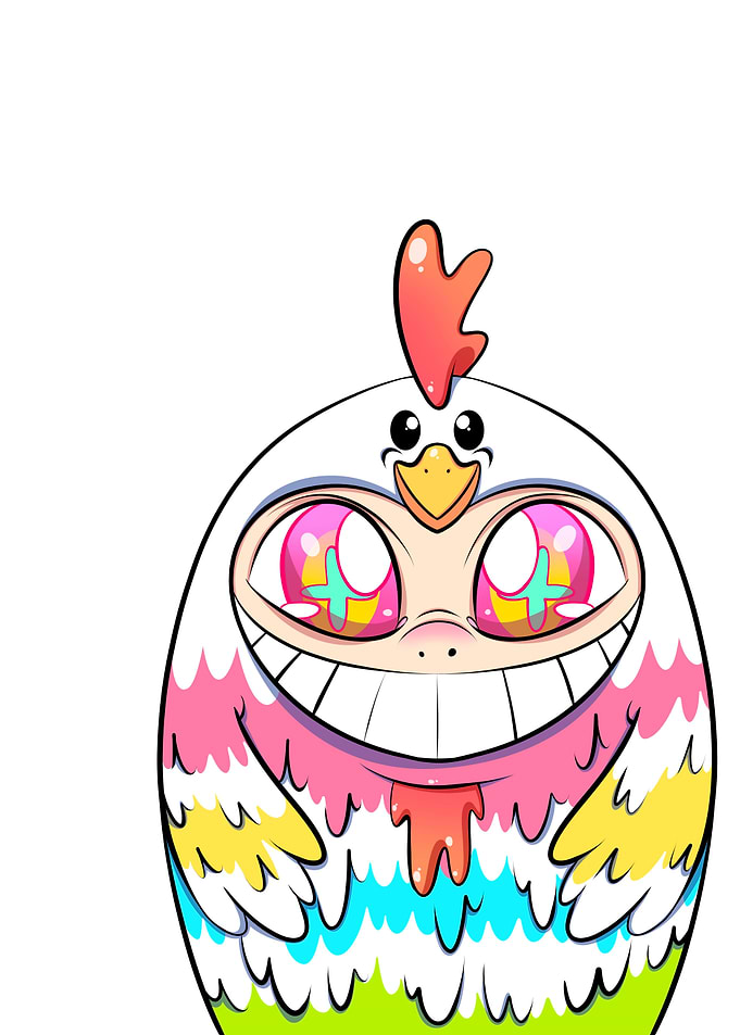 Rainbow Chicken