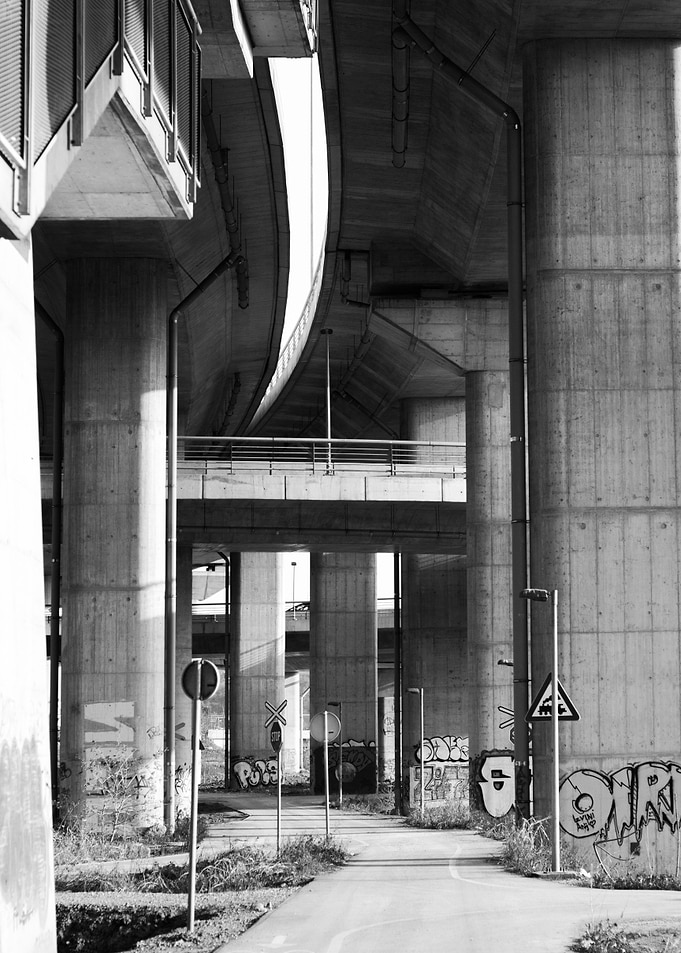 under the bridge