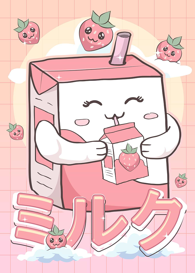Japanese Kawaii Strawberry