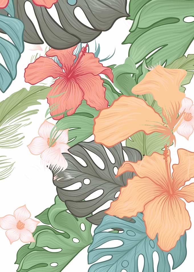 Tropical Monstera 2