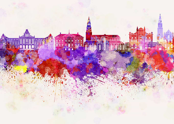 Groningen skyline