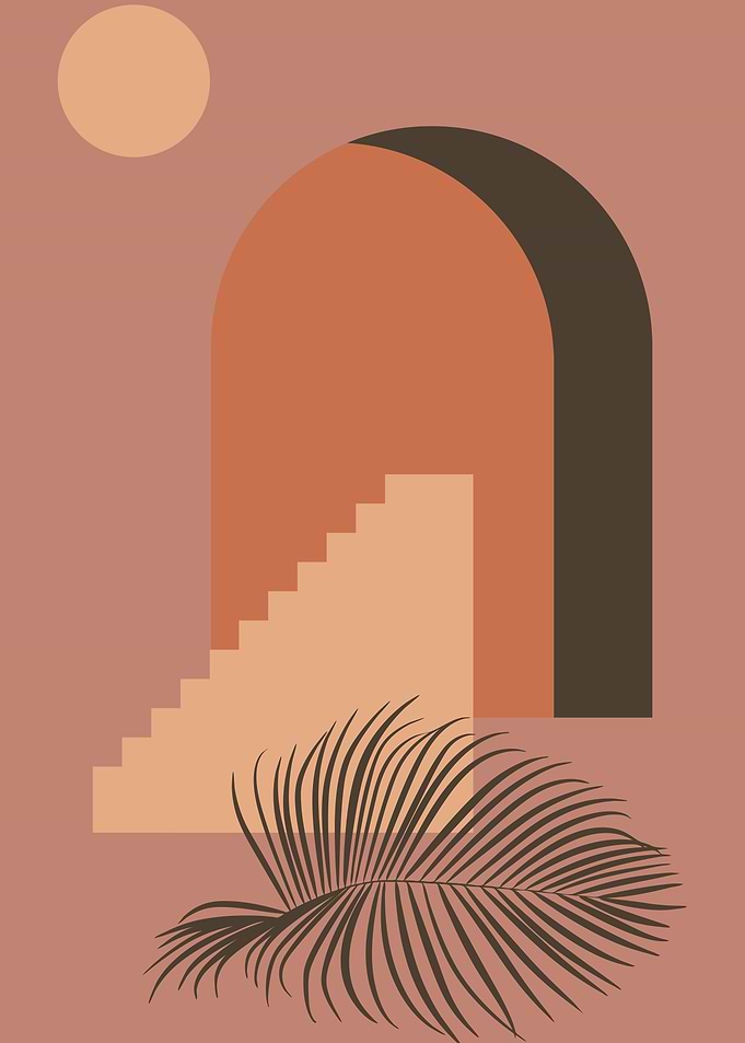 Modern architecture art