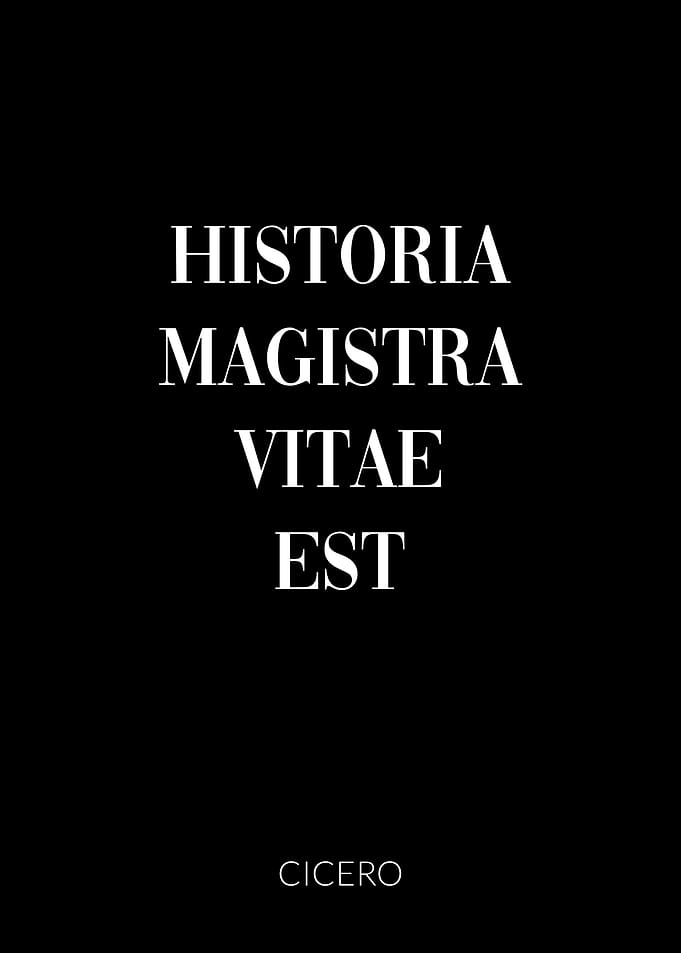 Latin Quote Cicero Life