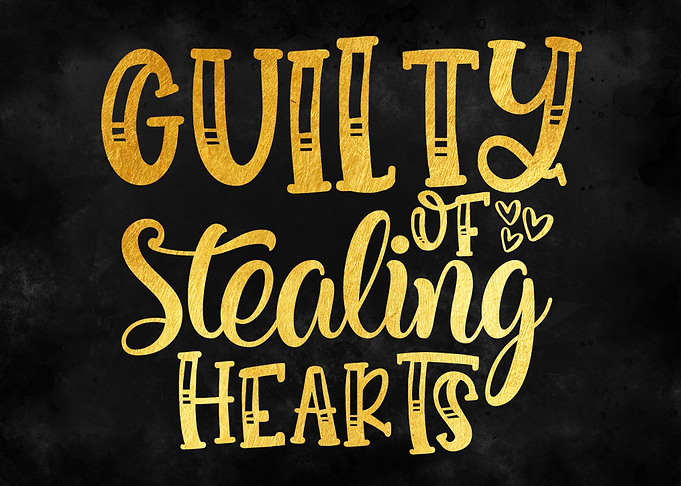 Guilty of stealing hearts
