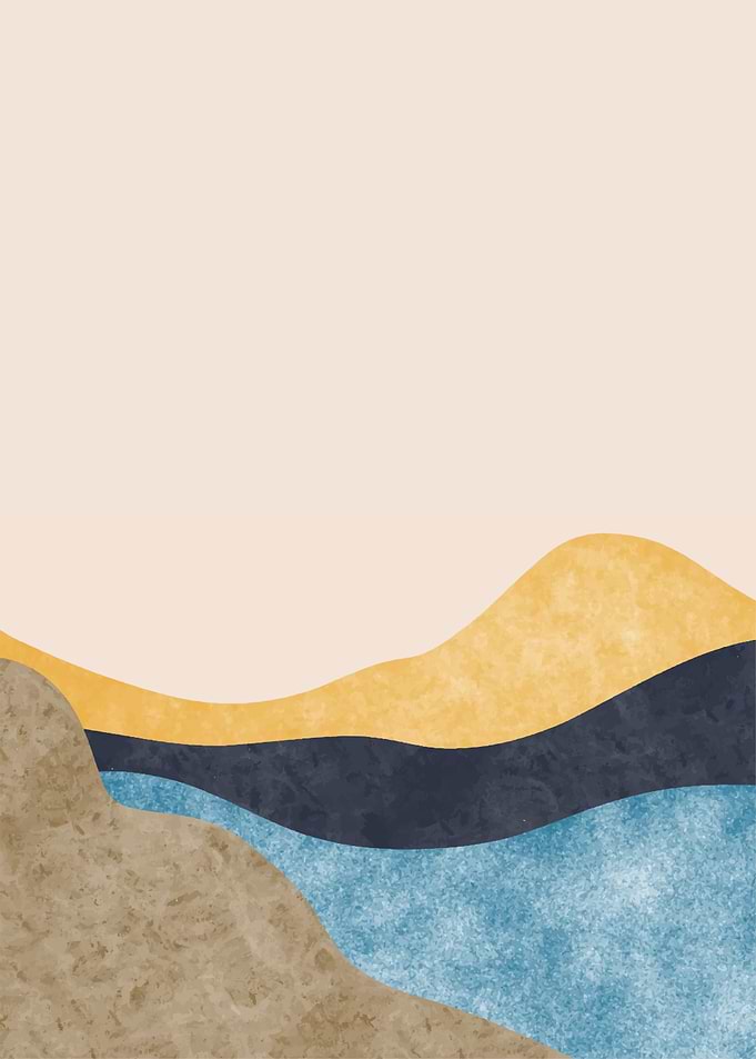 Abstract mountain