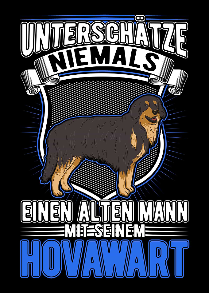Hovawart Alter Mann