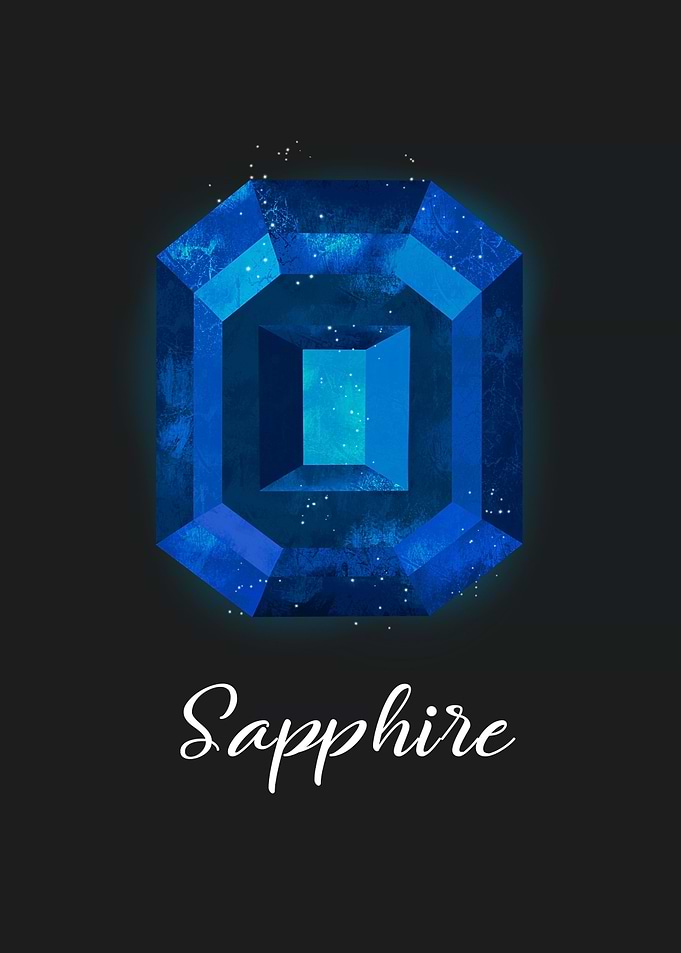 Crystal Gemstone Sapphire
