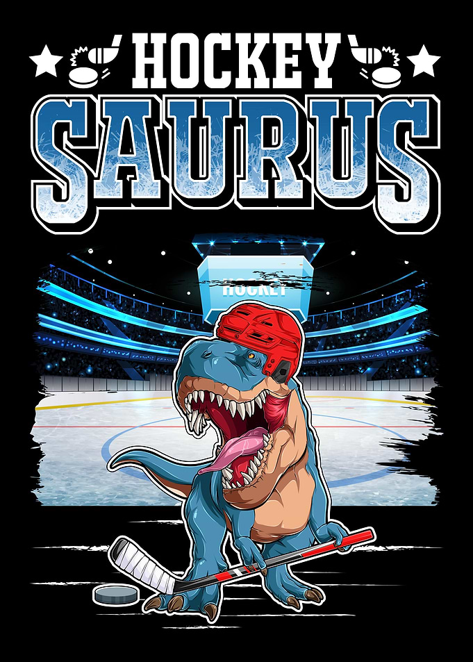 Dino Ice Hockey Trex
