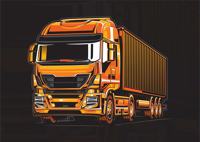 semi truck trailer