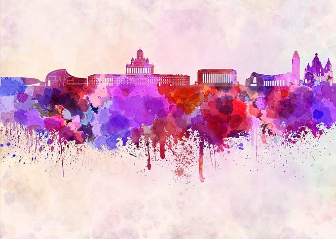 Helsinki skyline