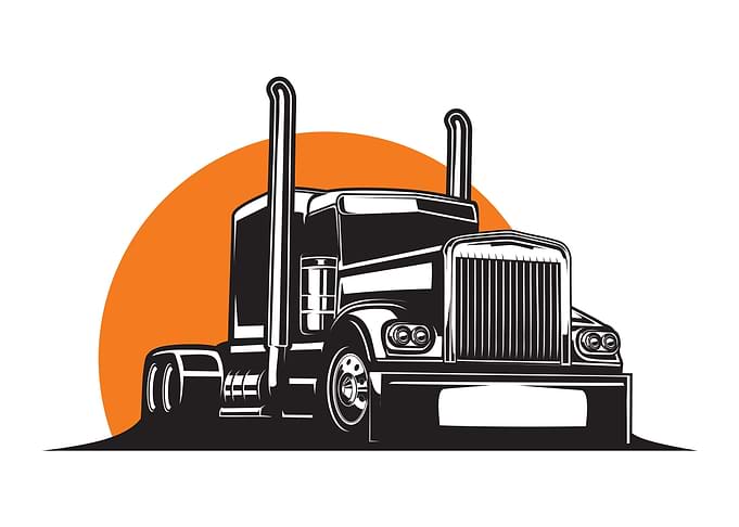 head truck trailer