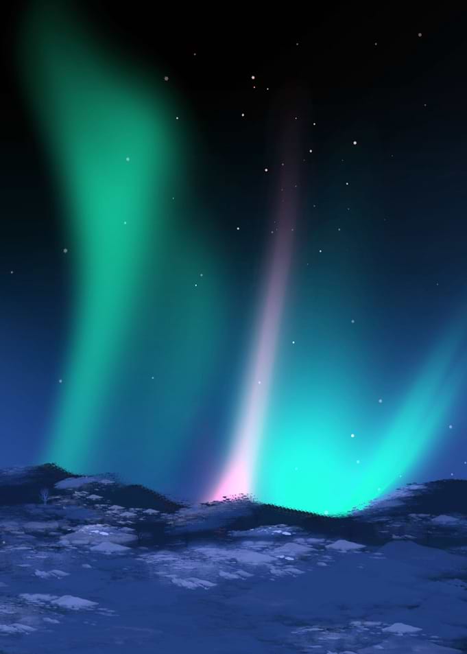 Nordic Polar Lights Nature
