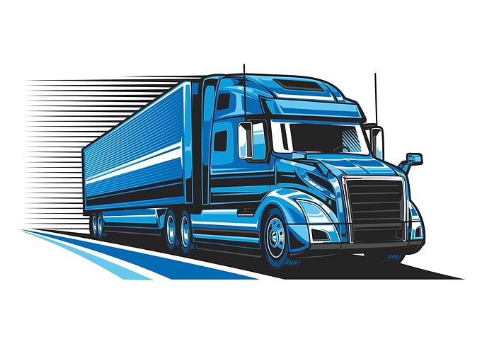 truck trailer trucking