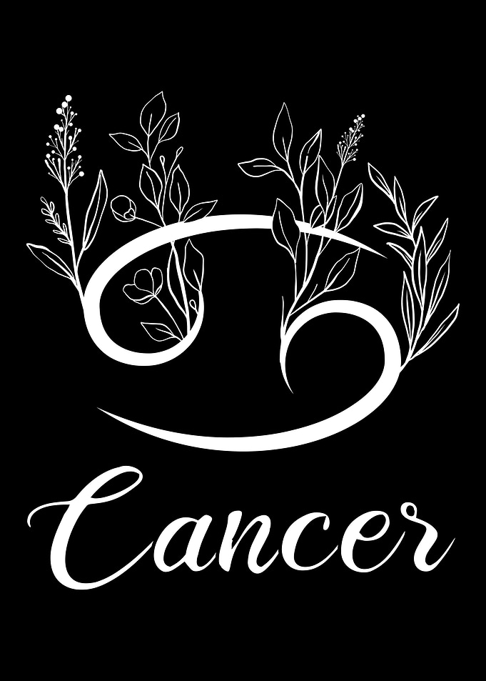 Cottagecore Cancer Sign