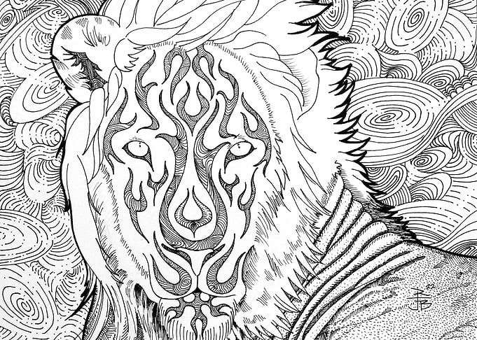 Fierce Lion