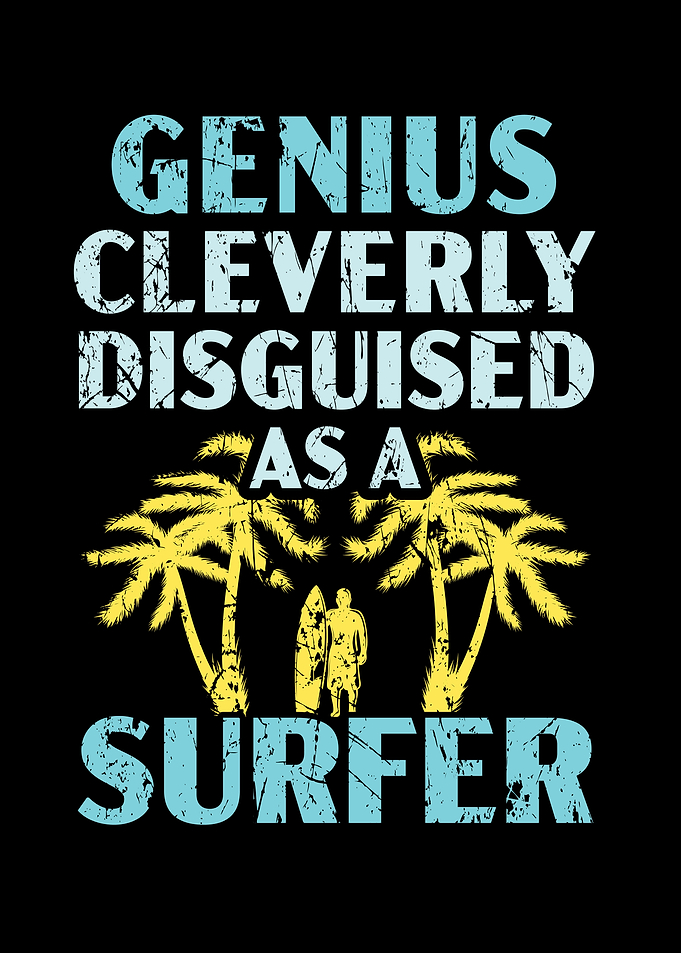 Disguised As A Surfer