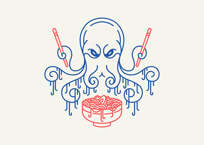 Ramen Octopus 1