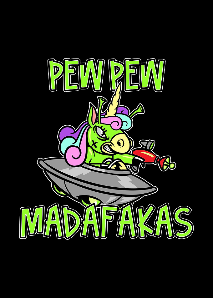 Alien Unicorn