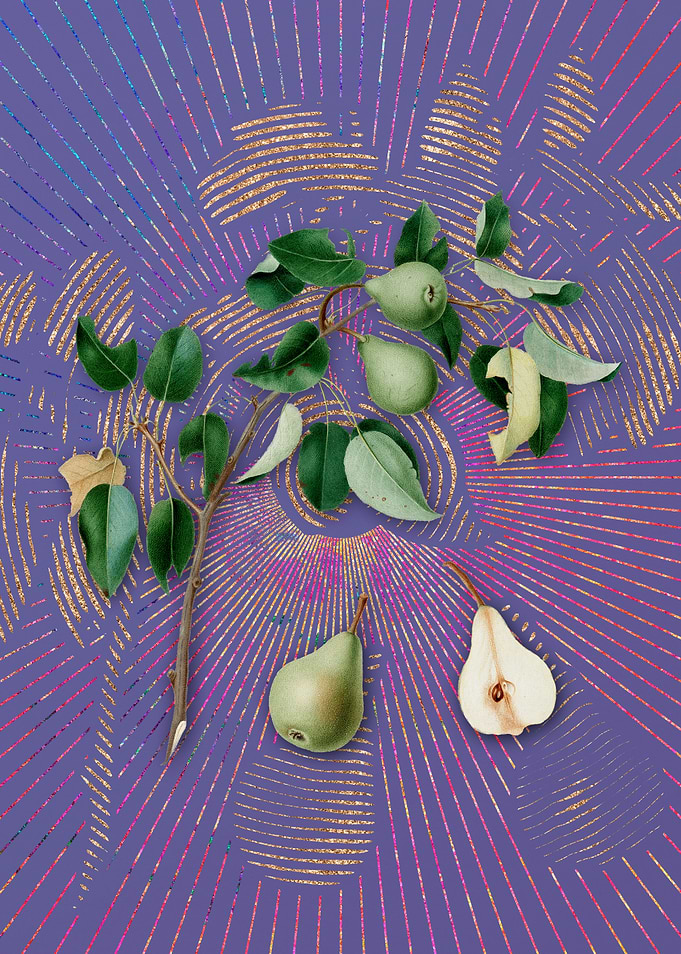 Violet Vintage Pear 3