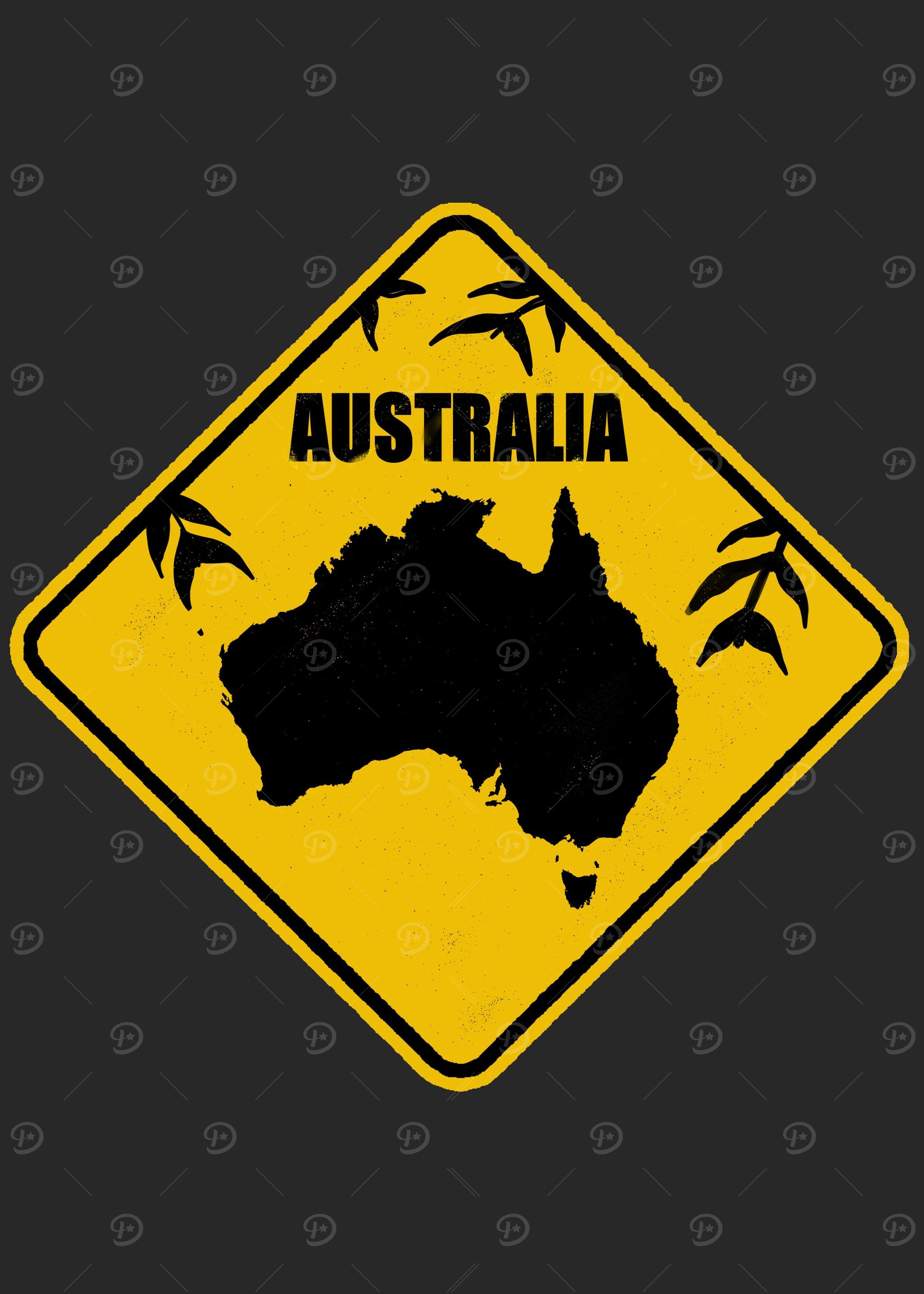 Australia Road Sign