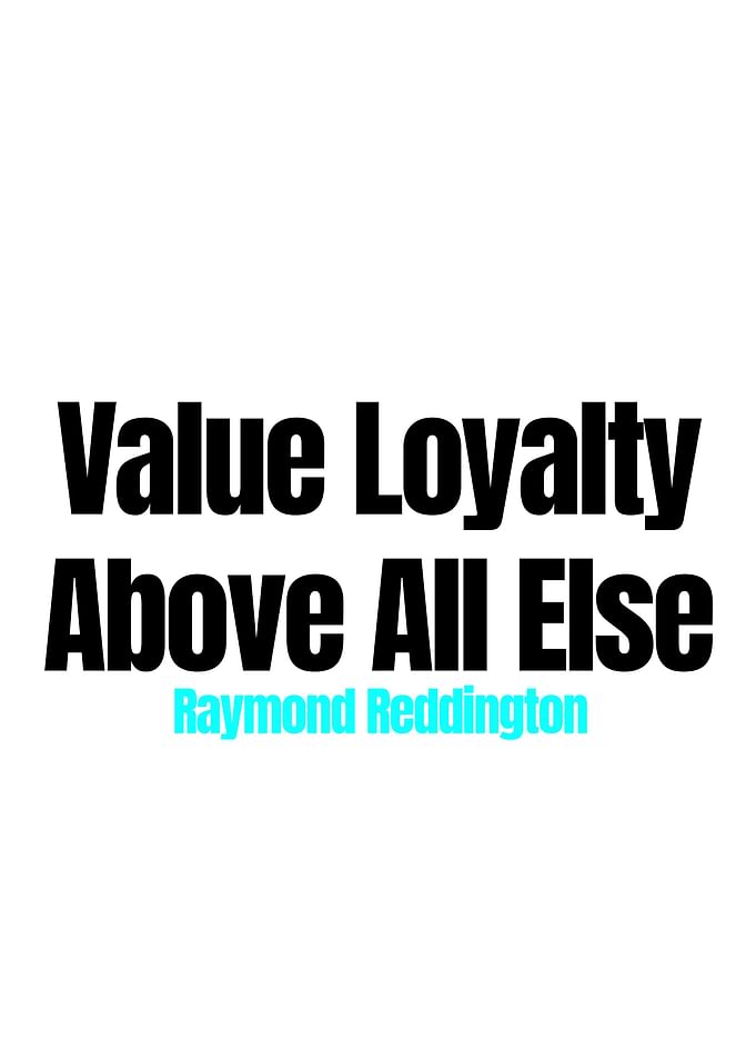 Raymond Reddington Quotes