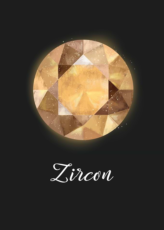 Crystal Zircon