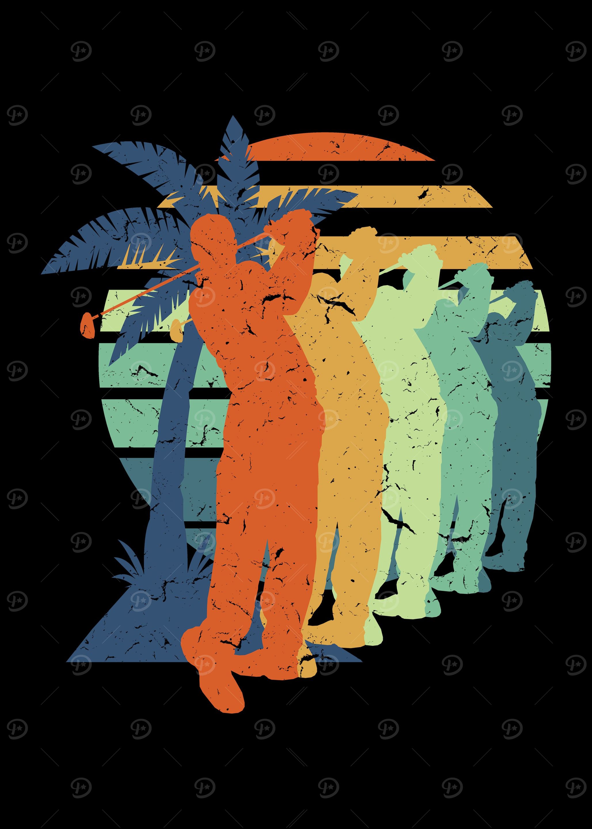 Retro Golf Vintage Cool
