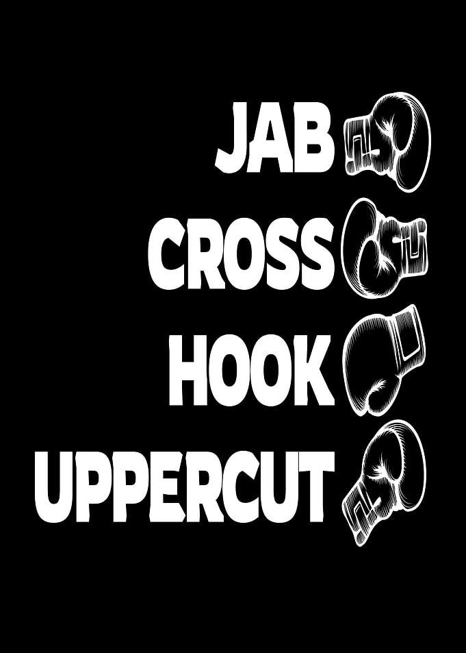 Jab Cross Hook Uppercut