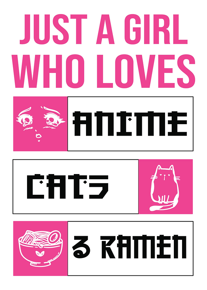 girl who loves Anime
