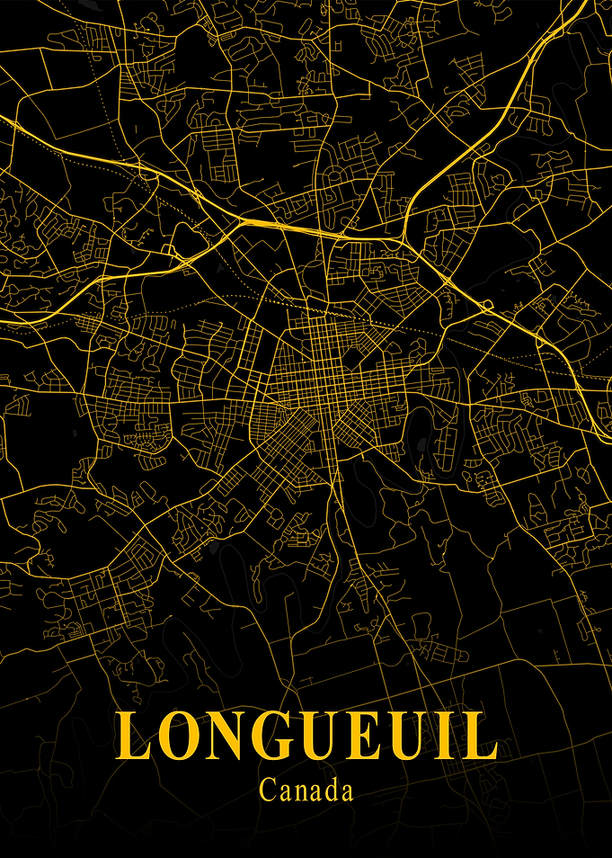 LONGUEUIL GOLD CITY MAP
