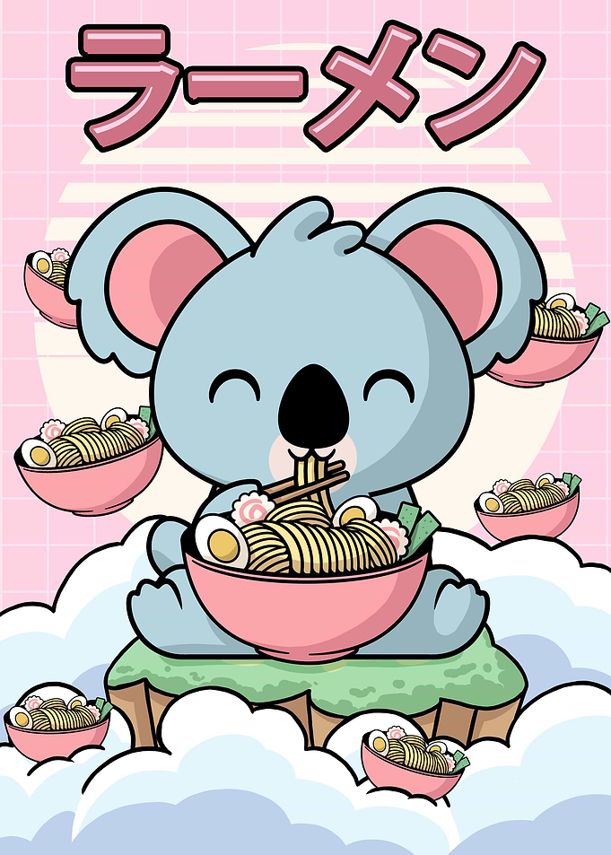 Koala Bear Ramen Noodles