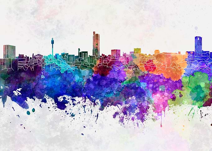 Hiroshima skyline