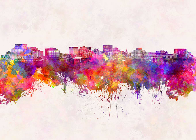 Hobart skyline