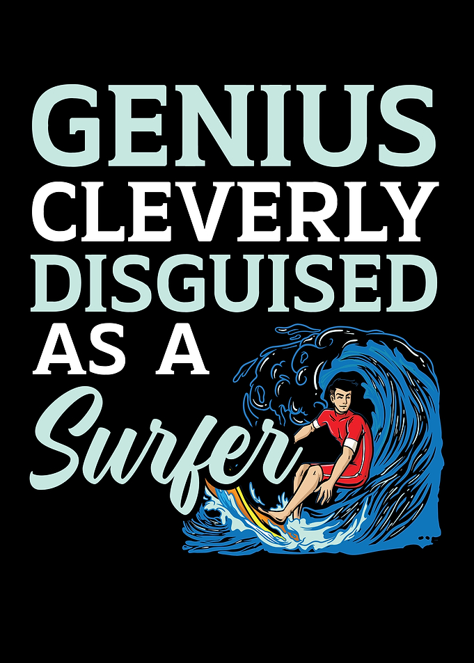 Disguised As A Surfer