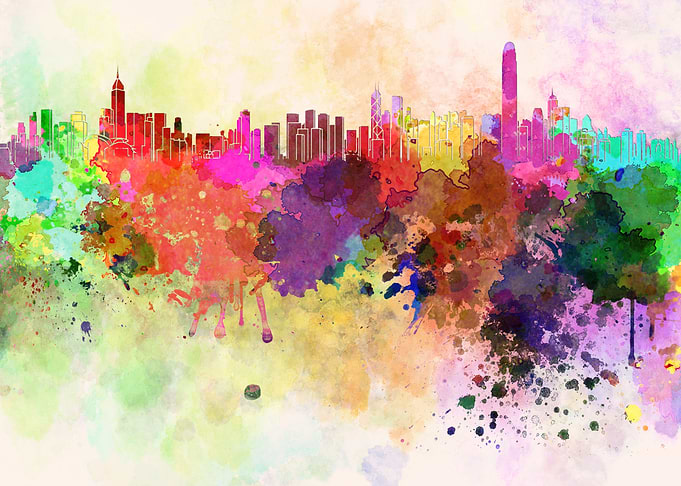 Hong Kong skyline