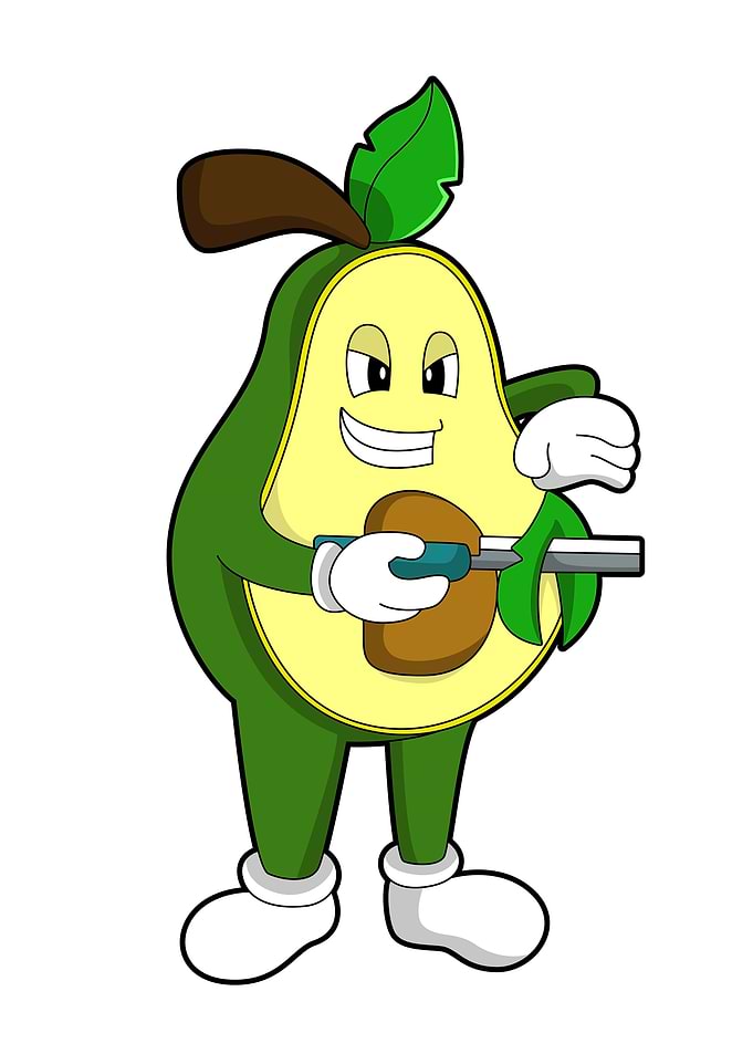 Avocado Hairdresser Razor