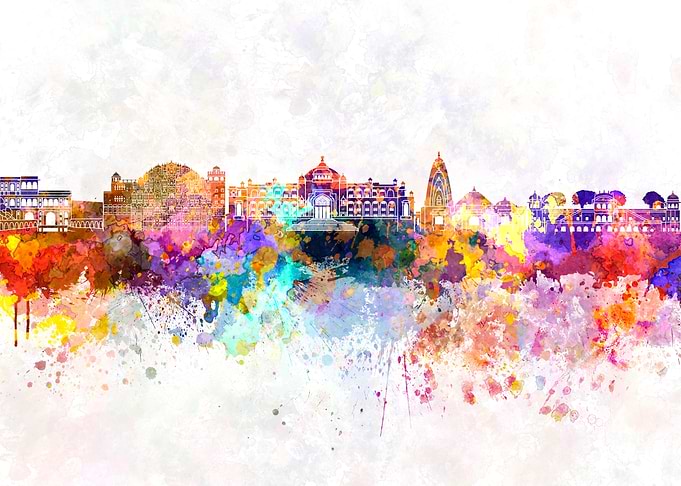 Jaipur skyline