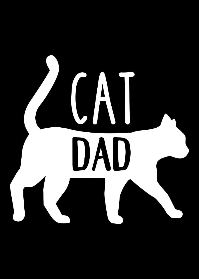 Cat dad gift for fathers