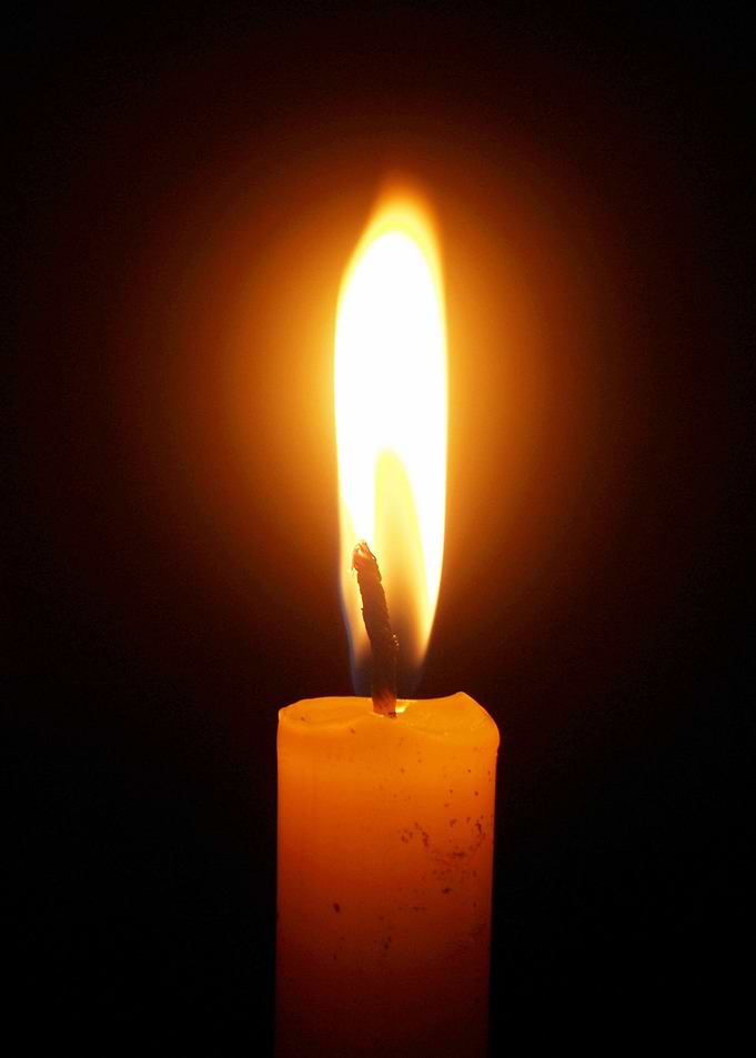 Candle Light fire burn