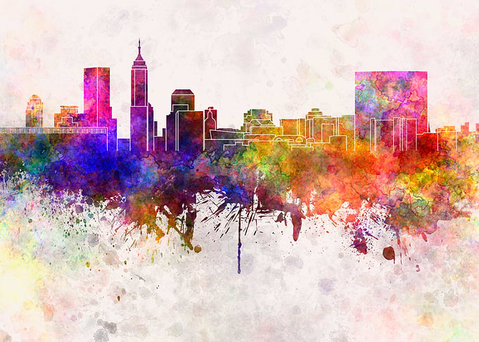 Indianapolis skyline