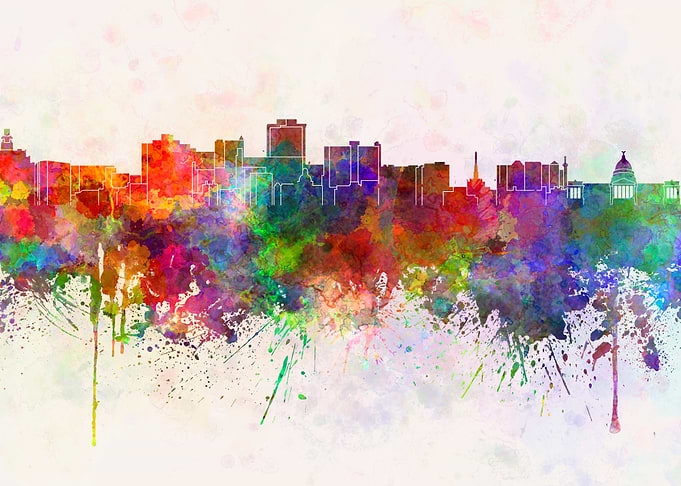 Jackson skyline