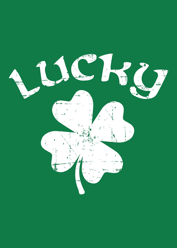 Lucky shamrock St Patrick